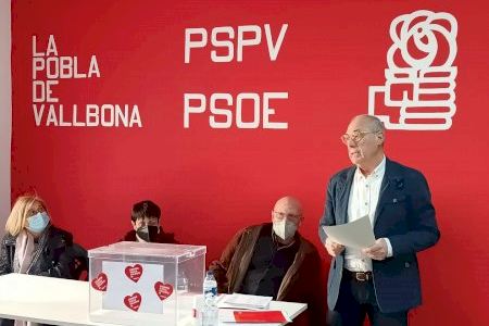 El PSOE de la Pobla de Vallbona elige a Juan Pedro Serrano como secretario general con el apoyo del 90% de los militantes
