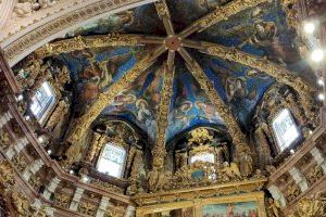 Filtraciones y humedad: los principales problemas para la conservación de los ángeles músicos de la Catedral de Valencia