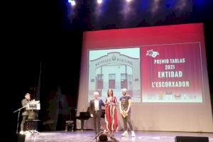 L’Escorxador recibe el premio TABLAS 2021 por ser la entidad pública que más ha apoyado al teatro amateur