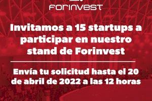 València Activa pone a disposición de 15 startups un espacio en Forinvest para visibilizar sus productos y servicios ante público experto