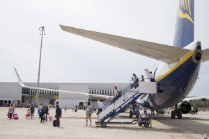 El aeropuerto de Castellón ofrece vuelos a tres destinos europeos en Semana Santa