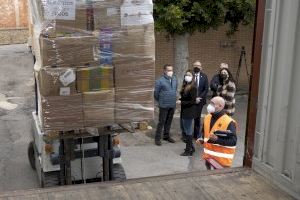 48 palets con ayuda humanitaria salen de Castellón con destino a Ucrania