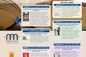 La Concejalía de Cultura y la Biblioteca Municipal de Buñol organizan un mes plagado de actos con motivo del Día Internacional del Libro