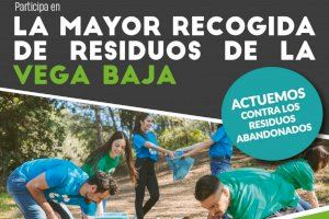 El Consorcio de la Vega Baja organiza la mayor recogida voluntaria de residuos del territorio