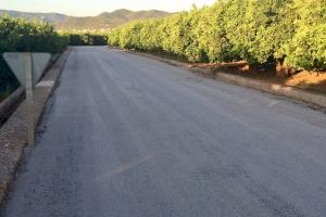 Betxí lícita una nova inversió per a millorar l'asfaltat dels camins rurals per 250.000 euros