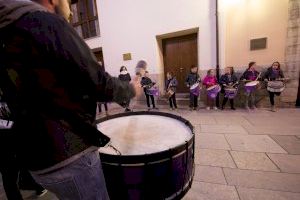 La tamborada d’esta vesprada inicia els actes de Setmana Santa i Pasqua a Morella