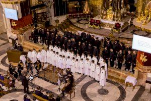 La basílica de Santa María acoge el concierto del Misterio previo a la Semana Santa