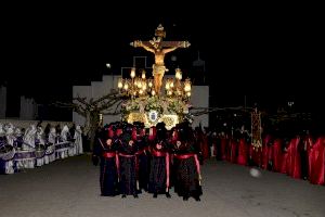 Burriana inaugura la Semana Santa con la procesión del Santísimo Cristo del Mar