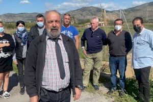Ferrer (VOX) exige solucionar ya las inundaciones en la Marjalería de Castellón "que impiden a los agricultores cultivar y provocan la proliferación de mosquitos"