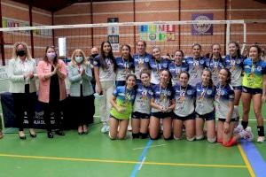 El CV Playas de Benidorm, subcampeón del Campeonato Autonómico juvenil de voleibol femenino