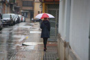 Llegan las primeras lluvias de la Semana Santa a la Comunitat Valenciana