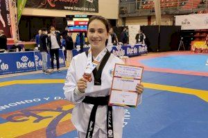 La paiportina Nerea Portillo, tercera en l'Open Internacional de taekwondo