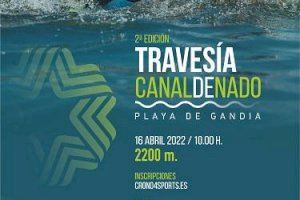 La segona edició de la Travessia Canal de Nado de Gandia es celebrarà el 16 d’abril