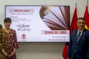 Elda celebra el Día del Libro con una semana de actividades en la Biblioteca Municipal y con una feria en la Plaza Castelar el sábado 23 de abril