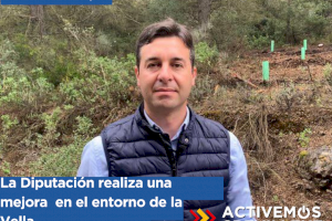 La Diputación de Alicante realiza una actuación de mejora en la sierra de Crevillent, en el entorno de la Vella