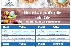 La Escuela de Pascua abre sus puertas e invita al público infantil a participar en los talleres de cocina de Semana Santa