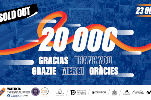 Agotados los 20.000 dorsales del Medio Maratón Valencia Trinidad Alfonso Zurich