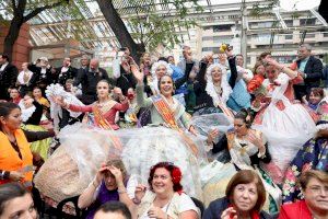 Les Falleres Majors de València visiten les Festes de la Primavera de Múrcia