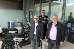 La Policia Local d'Alboraia estrena dues noves motos elèctriques