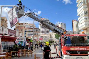 El fort vent deixa desenes d'incidents per la Comunitat Valenciana