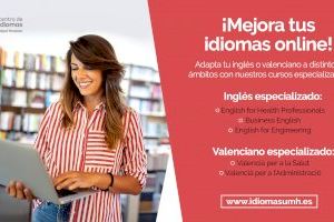 Cursos de inglés y valenciano especializado para estudiantes de la Universidad en el Centro de Idiomas UMH