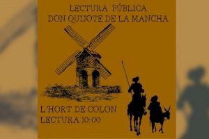 Lectura pública de ‘El Quijote’ para conmemorar el Día del Libro