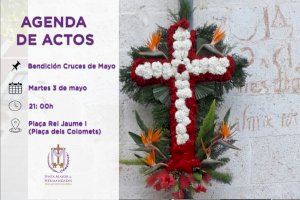 La Semana Santa de Gandia celebra la bendición de las Cruces de Mayo