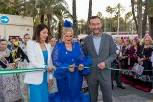 Inaugurada la XII Feria Andaluza de Elche con el encendido del alumbrado en Candalix