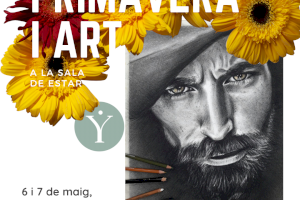 Artistes i artesans a la Sala d'Estar per celebrar la I Edició de Primavera i Art, a Picanya
