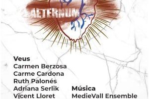 La Semana Santa de Gandia y el Palau Ducal celebran el recital de poesía mística Aeternum
