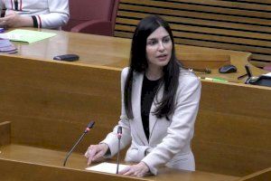La diputada del Grupo Parlamentario VOX Comunidad Valenciana Miriam Turiel