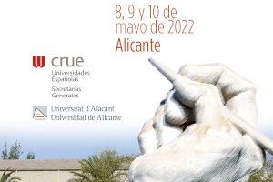 La Universidad de Alicante organiza las XXIX Jornadas de Secretarías Generales de la Conferencia de Rectores de las Universidades Españolas