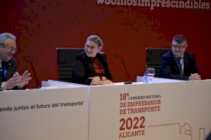 Sánchez destaca la “contribución del sector del transporte de mercancías a la generación de riqueza” en su congreso nacional