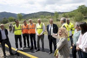La Diputació de Castelló finalitza la primera fase de l'asfaltat de la carretera de Cabanes a Oropesa