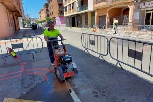 Nules millora l'accessibilitat del carrer Xilxes