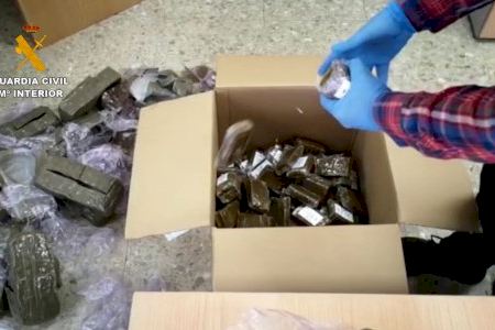 Cae una organización que transportaba droga desde Valencia a Francia