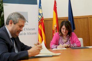La Universidad de Alicante y AEDIPE firman un convenio de colaboración