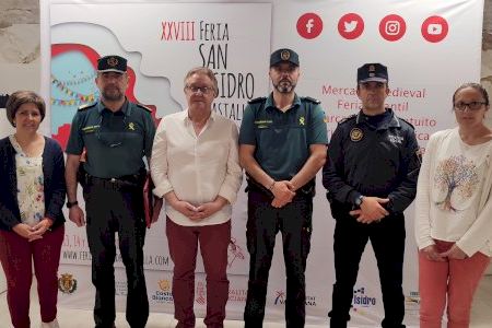 Ayuntamiento, Guardia Civil y Policía Local de Castalla culminan el plan de seguridad de la Feria de San Isidro