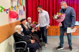 Les persones centenàries, protagonistes en la clausura de la Setmana dels Majors de Sagunt