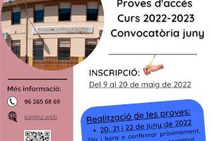 El Conservatorio Profesional de Música Joaquín Rodrigo de Sagunto abre el período de inscripción para las pruebas de acceso