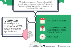 Curso de ‘Mejora de la comercialización agroalimentaria y agroturística’ en Teulada Moraira