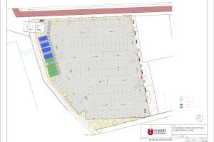 Alaquàs construirà un nou aparcament en superfície amb 126 places junt al poliesportiu municipal del Terç