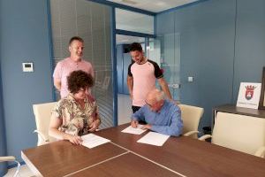 L'Ajuntament d'Almenara i el Club Almenara Atlètic signen el conveni de col·laboració anual