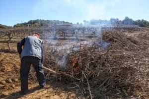 Xàtiva aclara que se podrán realizar quemas en el término municipal hasta el próximo 31 de mayo