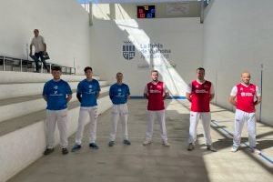 Moixent y Riba-roja quieren ser campeones de grupo en Primera del Autonómico de galotxa trinquet