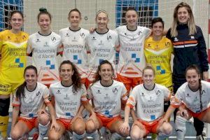 La profesionalización de la liga de fútbol sala femenina impide a la Universidad de Alicante competir en primera división