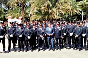 46 agentes y oficiales del Cuerpo de Policía Local de Benidorm, condecorados y distinguidos por la Agencia Valenciana de Seguridad