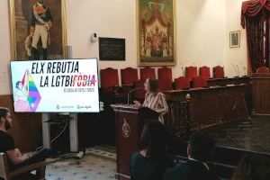 El Ayuntamiento de Elche denuncia la discriminación, violencia y exclusión social que sufren las personas LGTBI en el mundo
