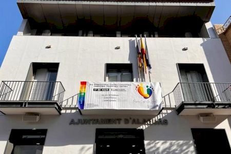 Alaquàs se suma al Dia Internacional contra la homofobia, transfobia y la bifobia