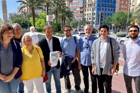 Compromís presenta alegaciones al proyecto del TRAM a Sant Joan